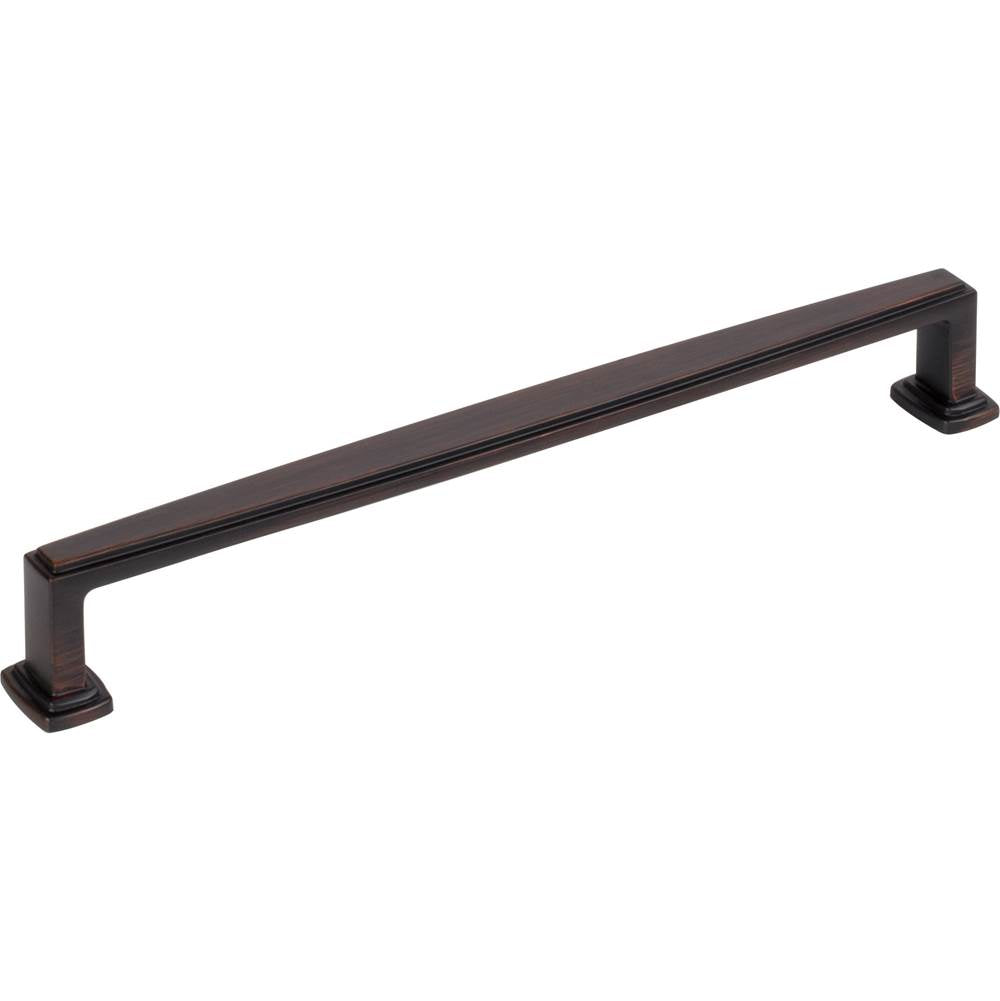 Jeffrey Alexander - 192 mm Center-to-Center Brushed Oil Rubbed Bronze Richard Cabinet Pull - Brushed Oil Rubbed Bronze