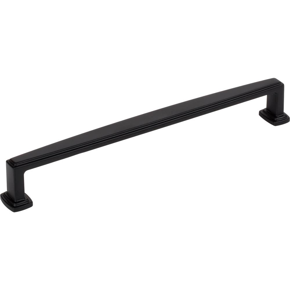 Jeffrey Alexander - 192 mm Center-to-Center Matte Black Richard Cabinet Pull - Matte Black