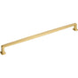 Jeffrey Alexander - 305 mm Center-to-Center Brushed Gold Richard Cabinet Pull - Brushed Gold