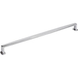 Jeffrey Alexander - 305 mm Center-to-Center Polished Chrome Richard Cabinet Pull - Polished Chrome