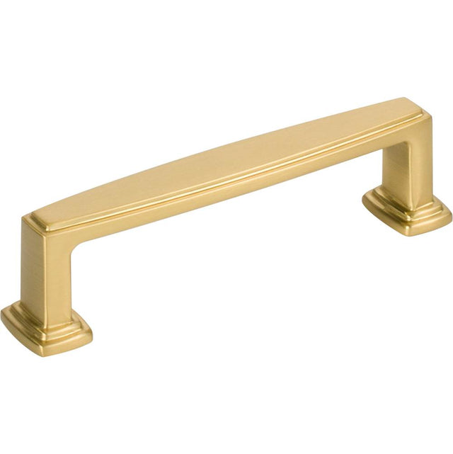 Jeffrey Alexander - 96 mm Center-to-Center Brushed Gold Richard Cabinet Pull - Brushed Gold