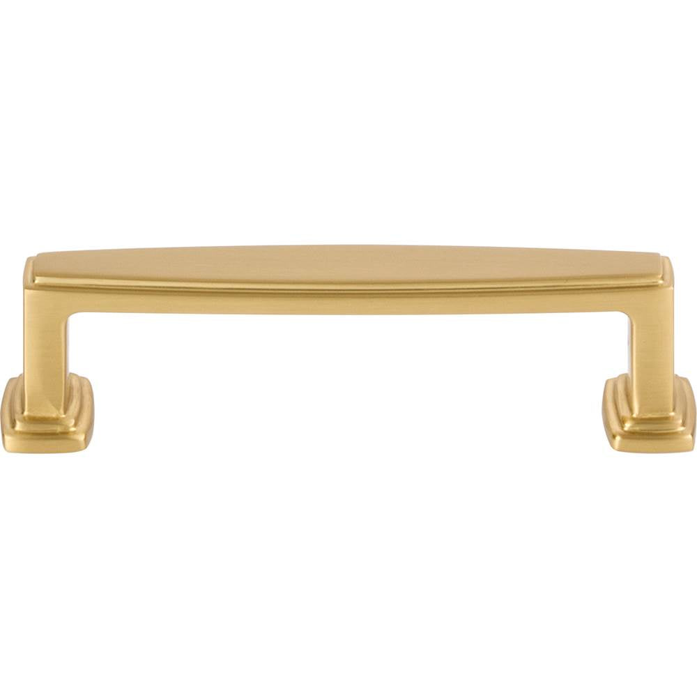 96 mm Center-to-Center Brushed Gold Richard Cabinet Pull