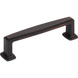 Jeffrey Alexander - 96 mm Center-to-Center Brushed Oil Rubbed Bronze Richard Cabinet Pull - Brushed Oil Rubbed Bronze