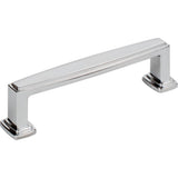 Jeffrey Alexander - 96 mm Center-to-Center Polished Chrome Richard Cabinet Pull - Polished Chrome