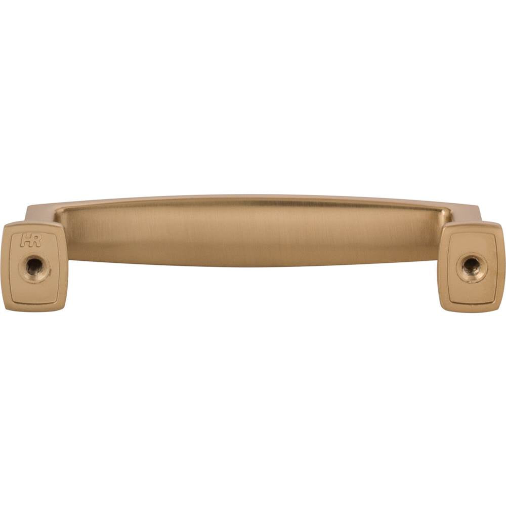 96 mm Center-to-Center Brushed Gold Richard Cabinet Pull