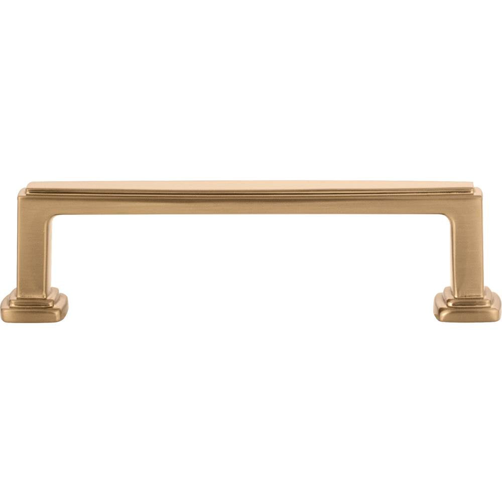 96 mm Center-to-Center Brushed Gold Richard Cabinet Pull