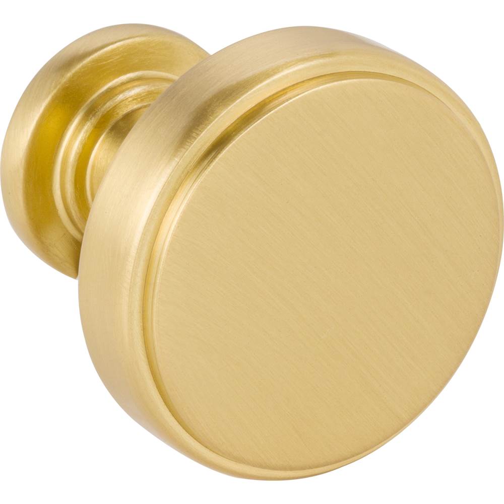 1-1/4'' Diameter Brushed Gold Richard Cabinet Knob