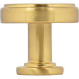 1-1/4'' Diameter Brushed Gold Richard Cabinet Knob