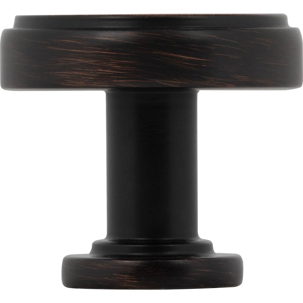 1-1/4'' Diameter Brushed Gold Richard Cabinet Knob