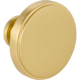 1-3/4'' Diameter Brushed Gold Richard Cabinet Knob