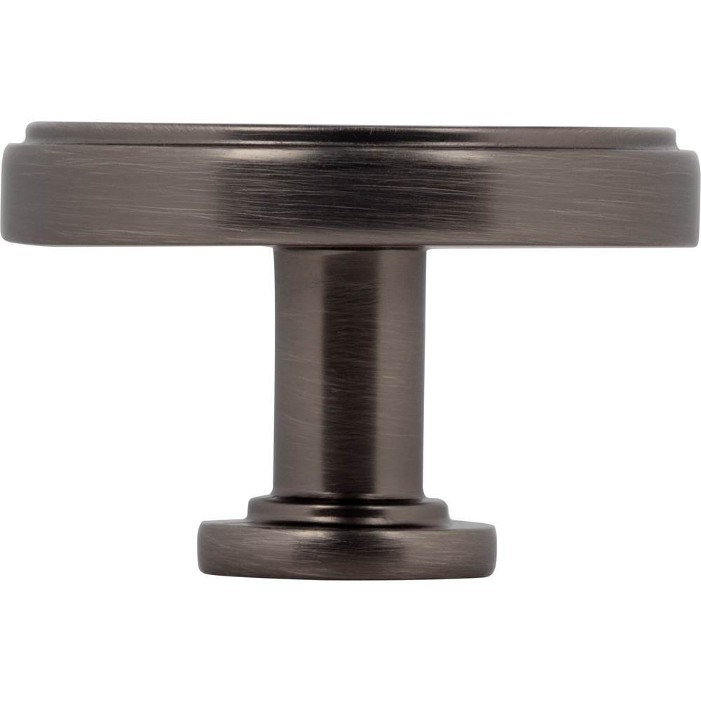 1-3/4'' Diameter Brushed Gold Richard Cabinet Knob