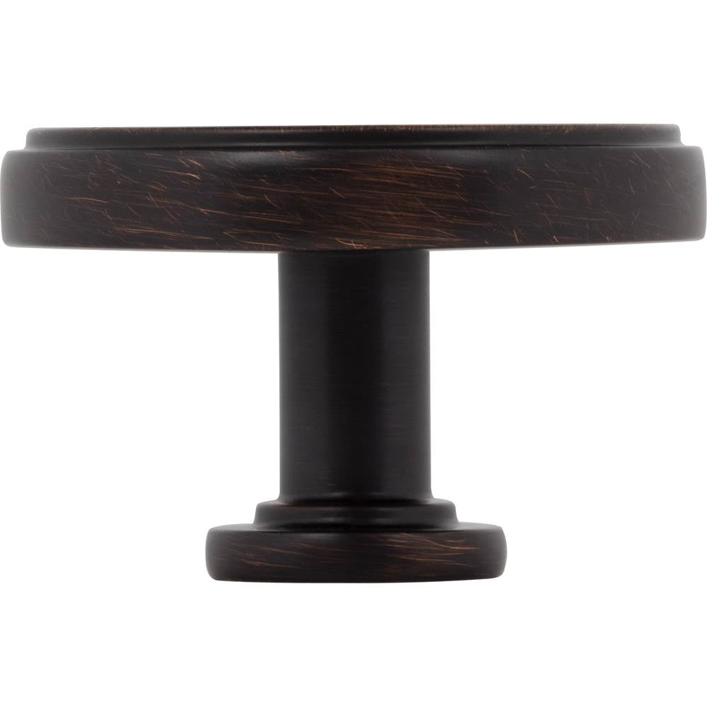 1-3/4'' Diameter Brushed Gold Richard Cabinet Knob