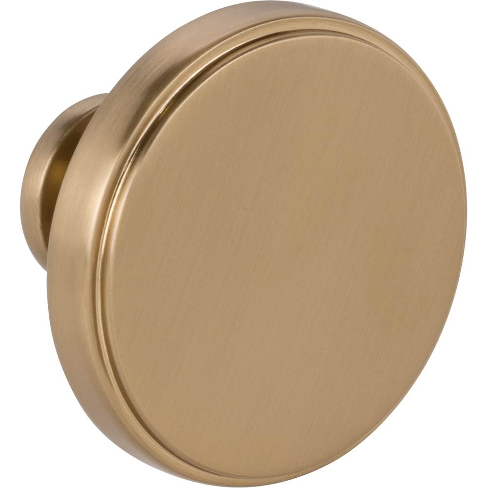 1-3/4'' Diameter Brushed Gold Richard Cabinet Knob