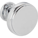 1-1/4'' Diameter Brushed Gold Richard Cabinet Knob