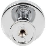1-1/4'' Diameter Brushed Gold Richard Cabinet Knob