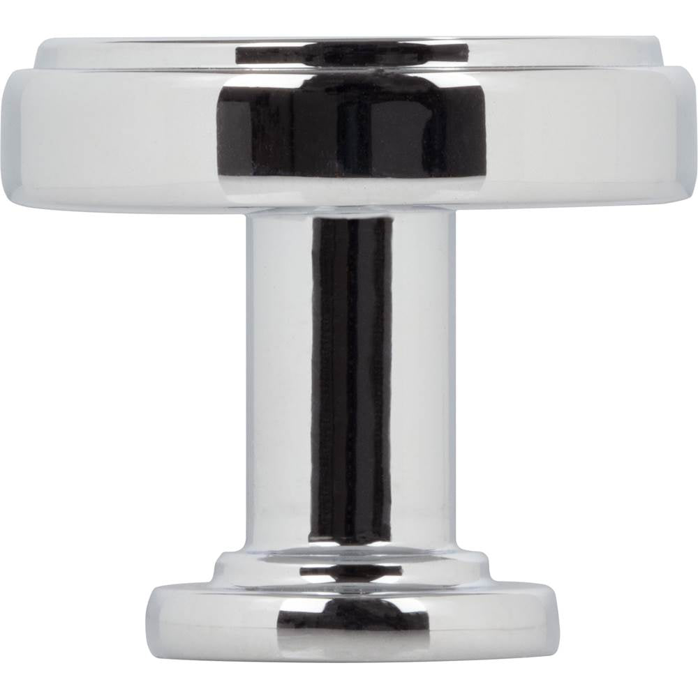 1-1/4'' Diameter Brushed Gold Richard Cabinet Knob
