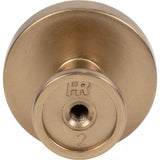 1-1/4'' Diameter Brushed Gold Richard Cabinet Knob