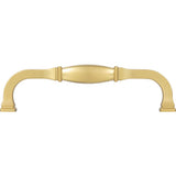 128 mm Center-to-Center Brushed Gold Audrey Cabinet Pull