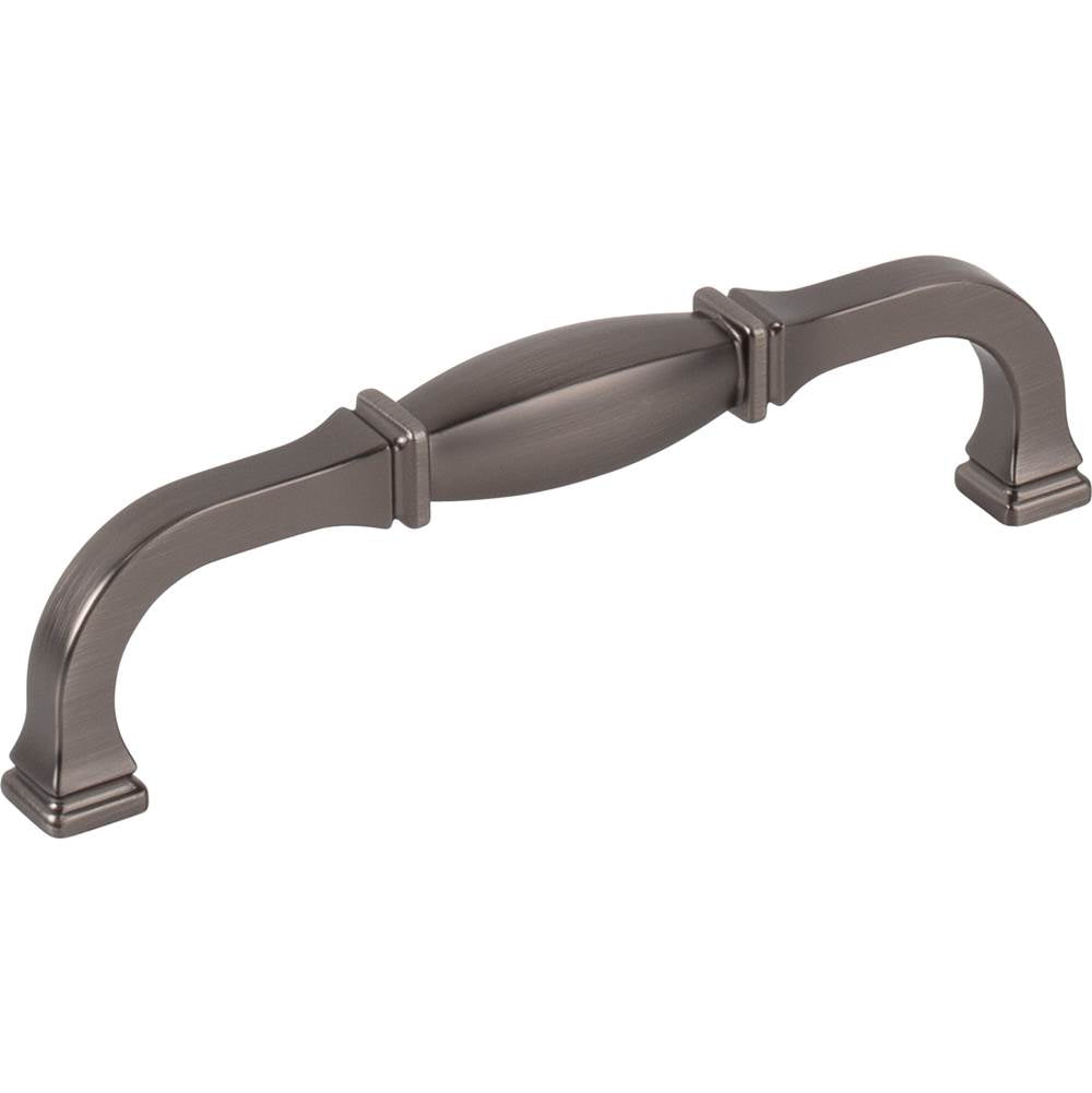 Jeffrey Alexander - 128 mm Center-to-Center Brushed Pewter Audrey Cabinet Pull - Brushed Pewter