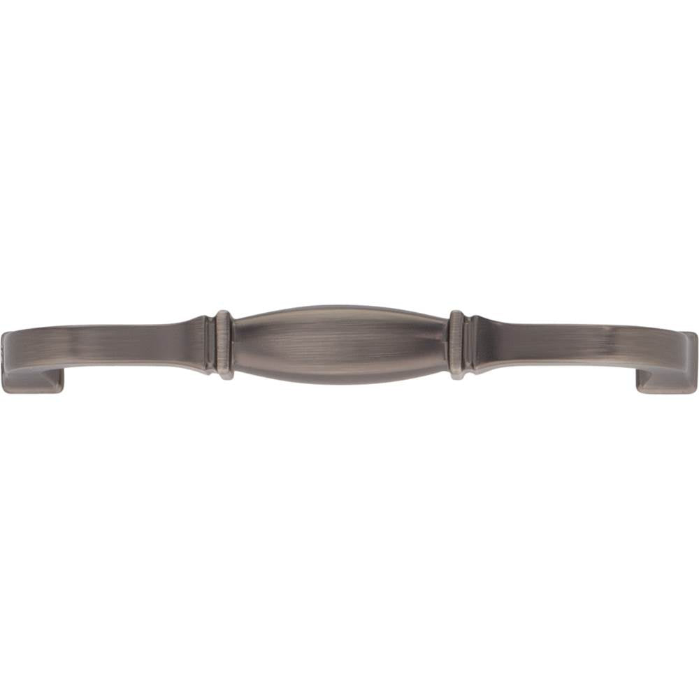 128 mm Center-to-Center Brushed Pewter Audrey Cabinet Pull