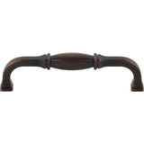 128 mm Center-to-Center Brushed Oil Rubbed Bronze Audrey Cabinet Pull