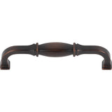 128 mm Center-to-Center Brushed Oil Rubbed Bronze Audrey Cabinet Pull