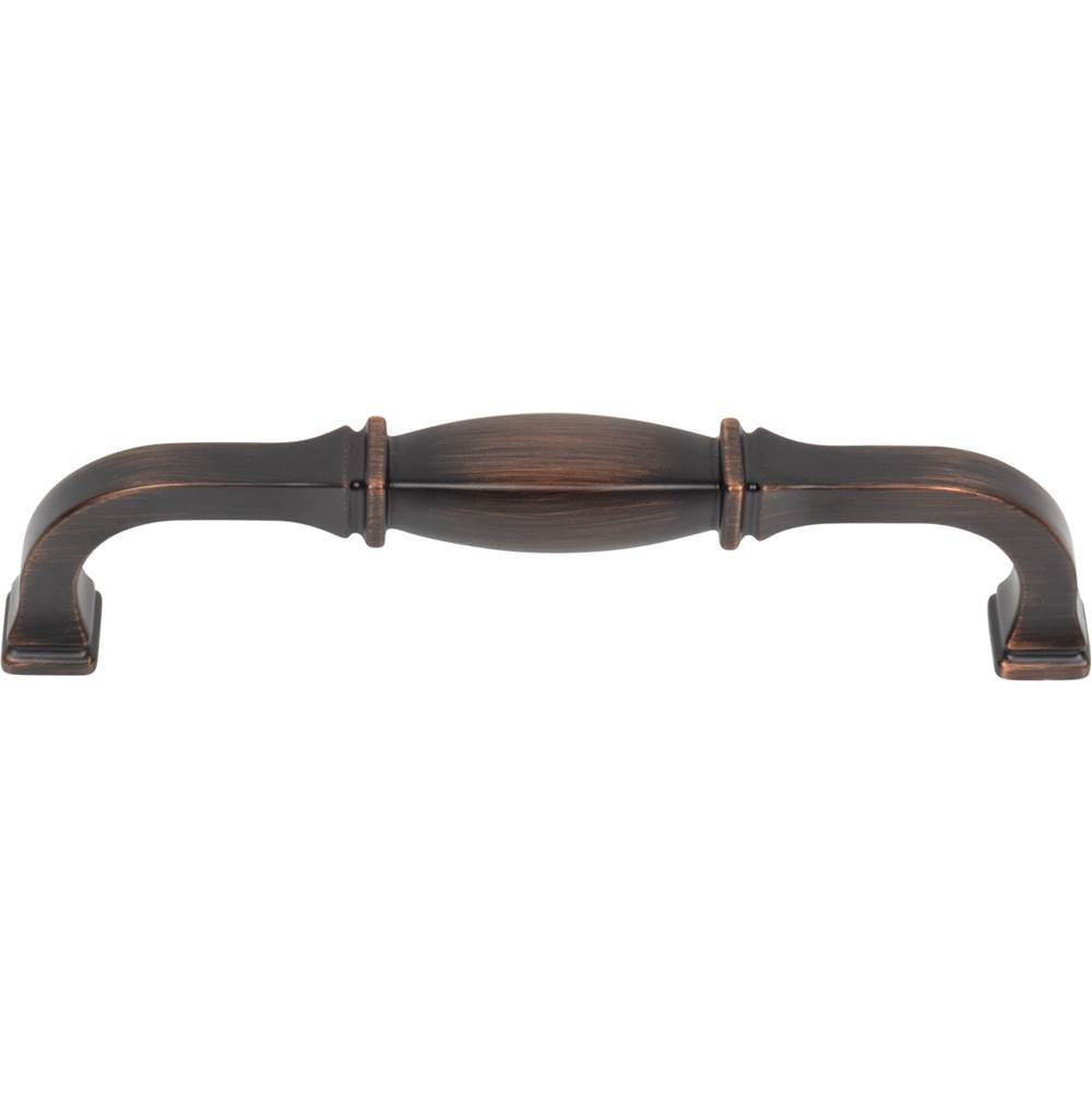 128 mm Center-to-Center Brushed Oil Rubbed Bronze Audrey Cabinet Pull