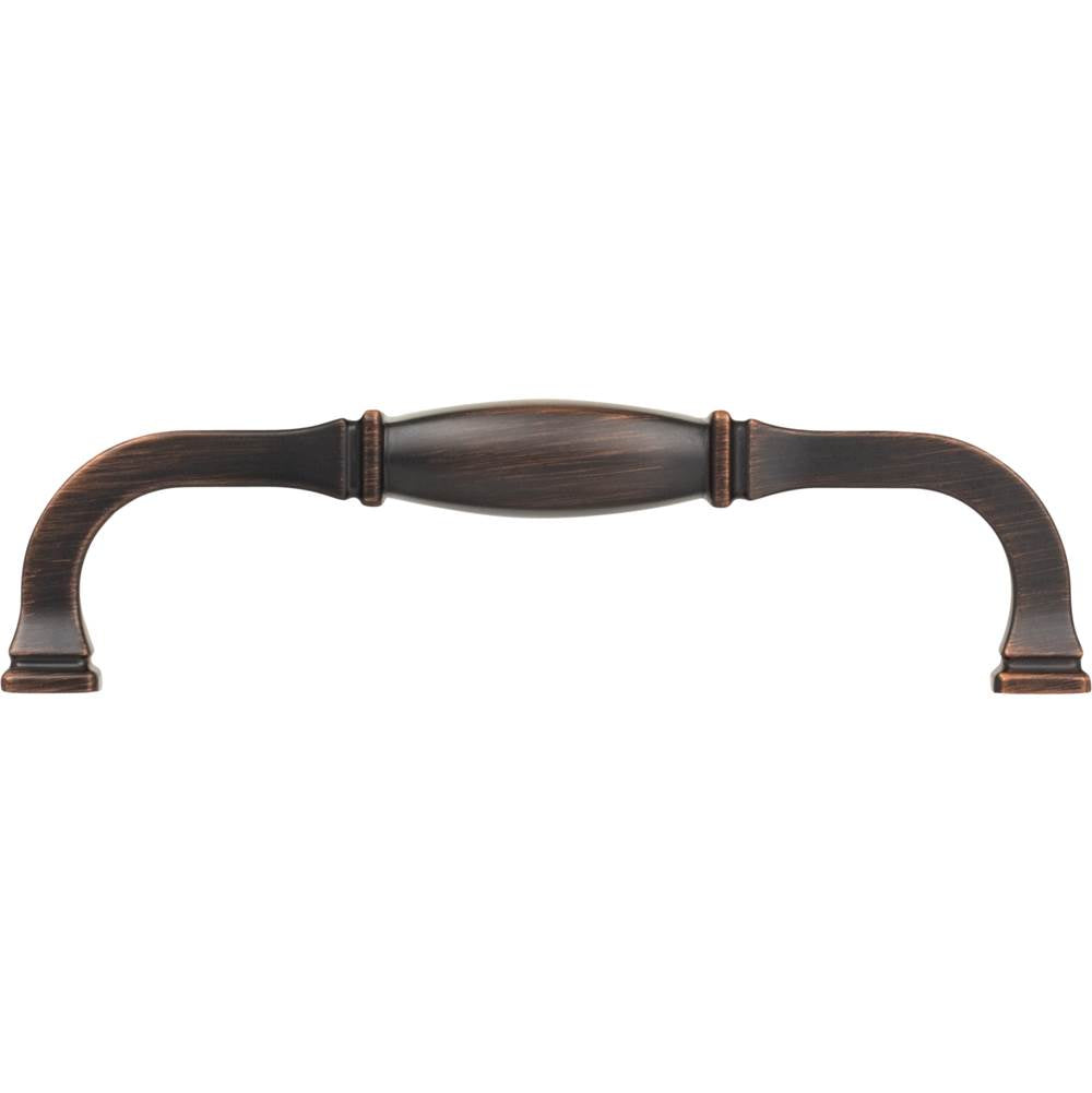 128 mm Center-to-Center Brushed Oil Rubbed Bronze Audrey Cabinet Pull