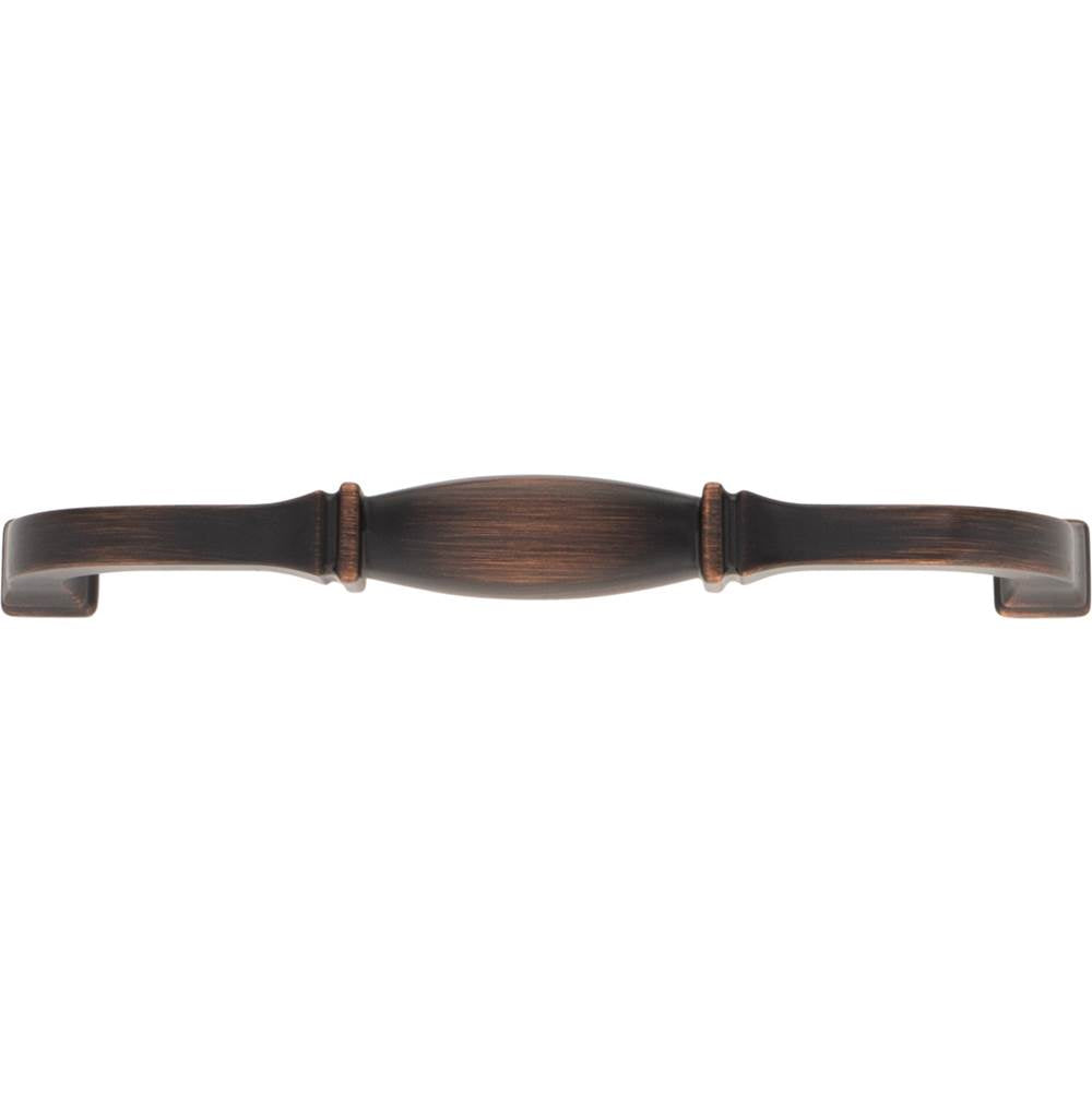 128 mm Center-to-Center Brushed Oil Rubbed Bronze Audrey Cabinet Pull