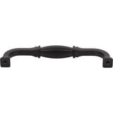 128 mm Center-to-Center Matte Black Audrey Cabinet Pull