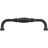 128 mm Center-to-Center Matte Black Audrey Cabinet Pull