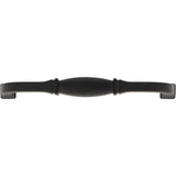 128 mm Center-to-Center Matte Black Audrey Cabinet Pull