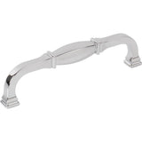 Jeffrey Alexander - 128 mm Center-to-Center Polished Chrome Audrey Cabinet Pull - Polished Chrome