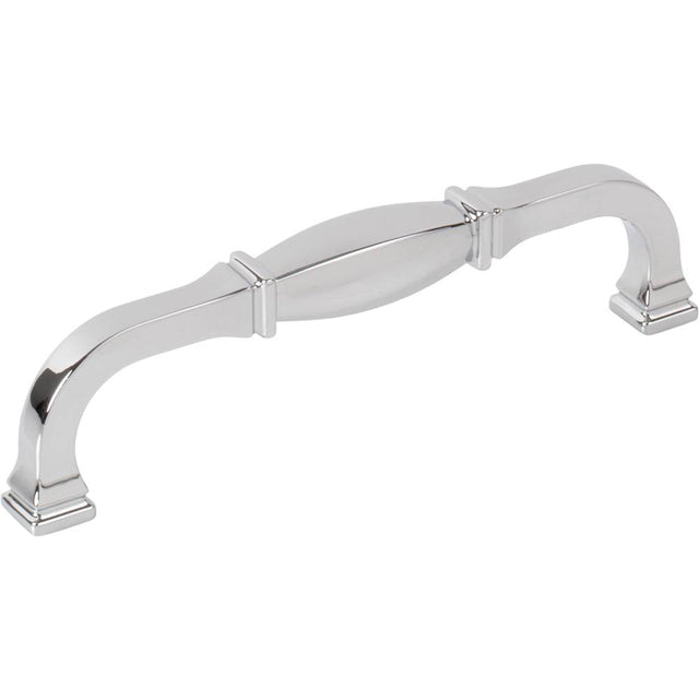 Jeffrey Alexander - 128 mm Center-to-Center Polished Chrome Audrey Cabinet Pull - Polished Chrome