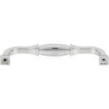128 mm Center-to-Center Polished Chrome Audrey Cabinet Pull