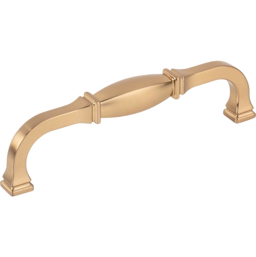 Jeffrey Alexander - 128 mm Center-to-Center Satin Bronze Audrey Cabinet Pull - Satin Bronze