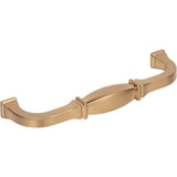 128 mm Center-to-Center Satin Bronze Audrey Cabinet Pull