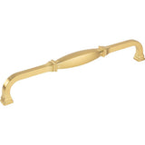 Jeffrey Alexander - 12'' Center-to-Center Brushed Gold Audrey Appliance Handle - Brushed Gold