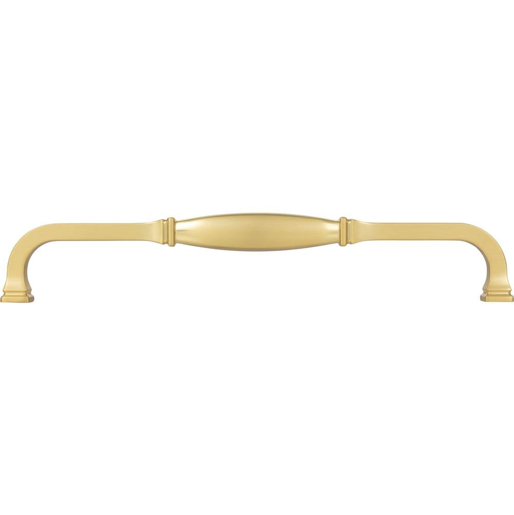12'' Center-to-Center Brushed Gold Audrey Appliance Handle