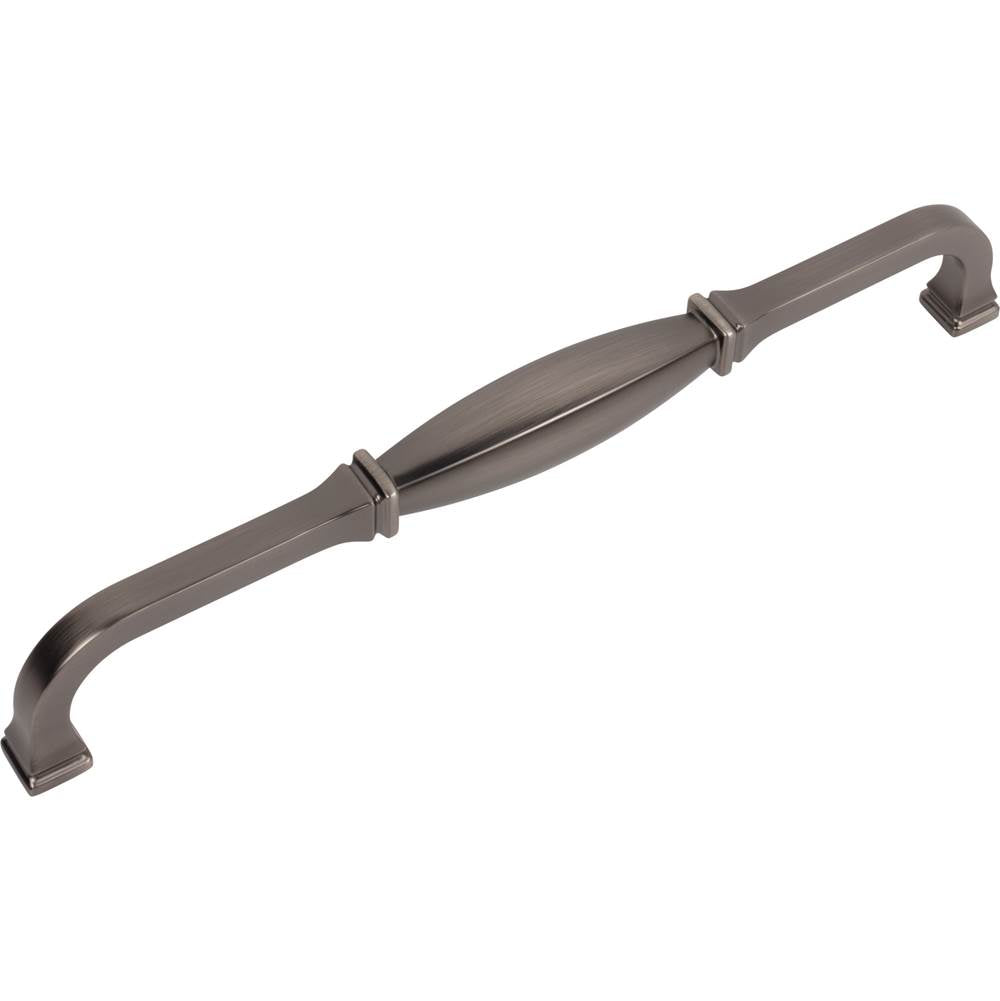 12'' Center-to-Center Brushed Pewter Audrey Appliance Handle