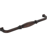 12'' Center-to-Center Brushed Oil Rubbed Bronze Audrey Appliance Handle