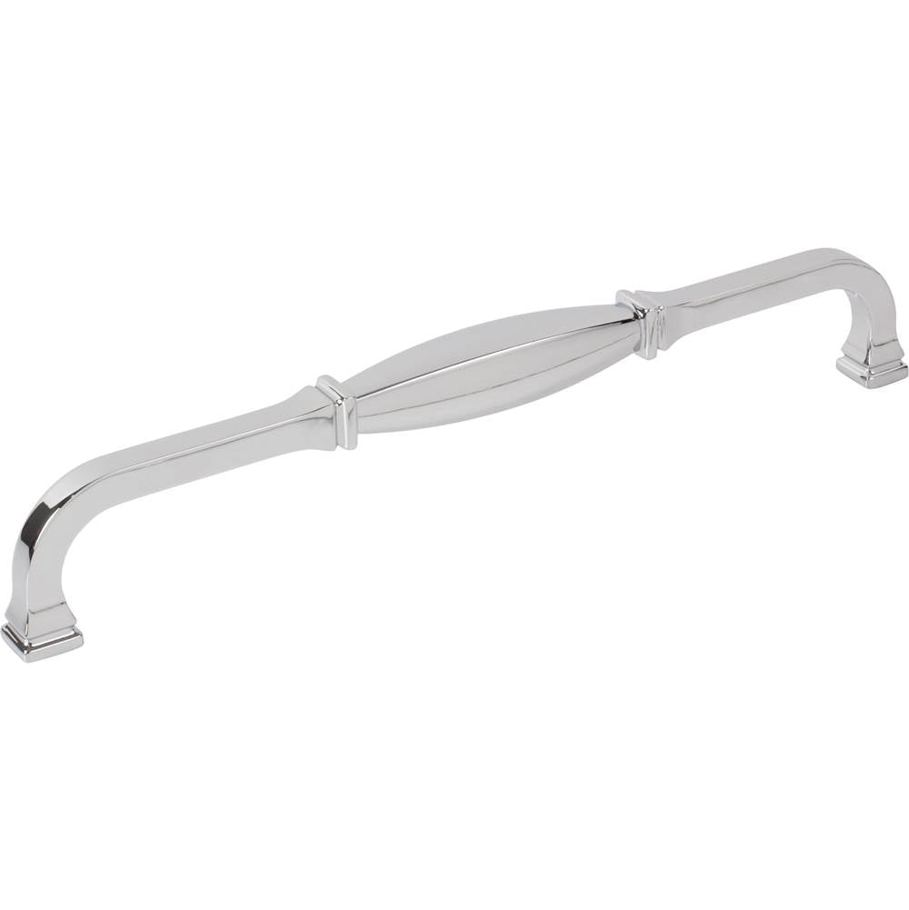 Jeffrey Alexander - 12'' Center-to-Center Polished Chrome Audrey Appliance Handle - Polished Chrome
