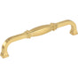 Jeffrey Alexander - 160 mm Center-to-Center Brushed Gold Audrey Cabinet Pull - Brushed Gold
