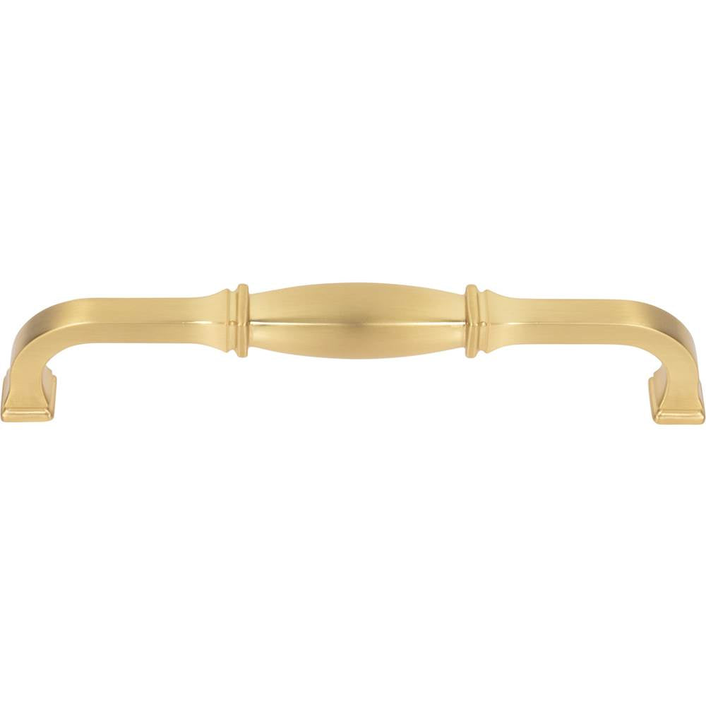 160 mm Center-to-Center Brushed Gold Audrey Cabinet Pull