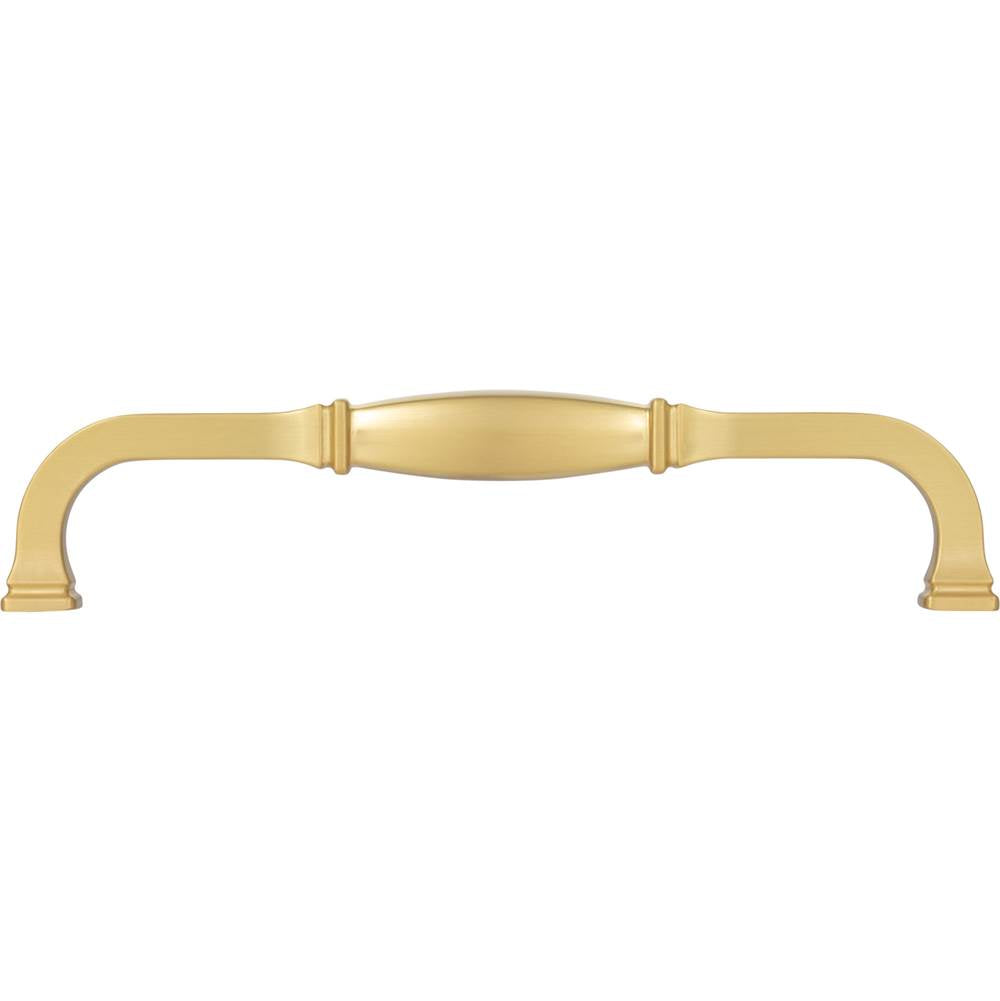 160 mm Center-to-Center Brushed Gold Audrey Cabinet Pull