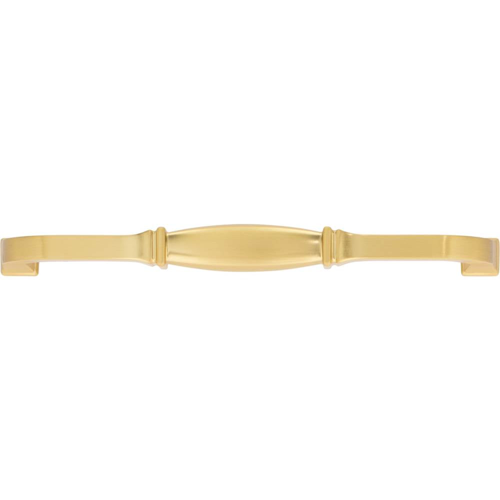 160 mm Center-to-Center Brushed Gold Audrey Cabinet Pull