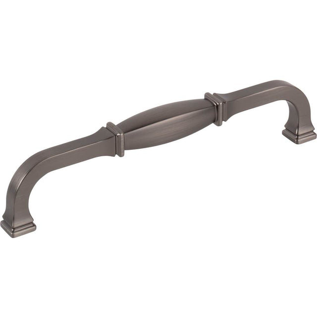 Jeffrey Alexander - 160 mm Center-to-Center Brushed Pewter Audrey Cabinet Pull - Brushed Pewter