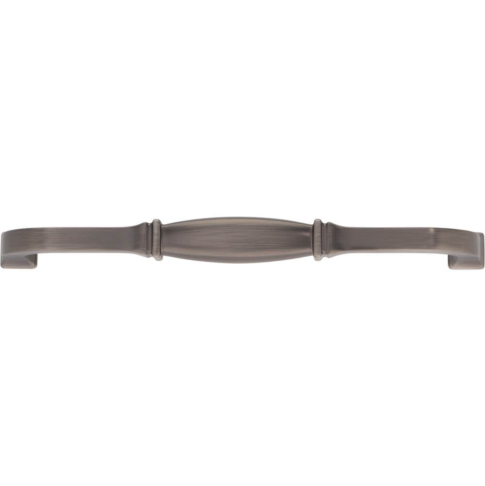 160 mm Center-to-Center Brushed Pewter Audrey Cabinet Pull