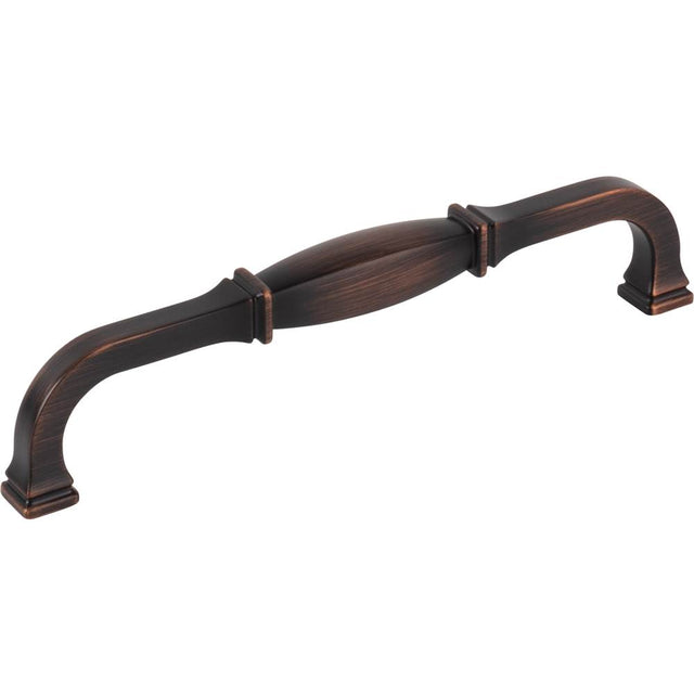 Jeffrey Alexander - 160 mm Center-to-Center Brushed Oil Rubbed Bronze Audrey Cabinet Pull - Brushed Oil Rubbed Bronze