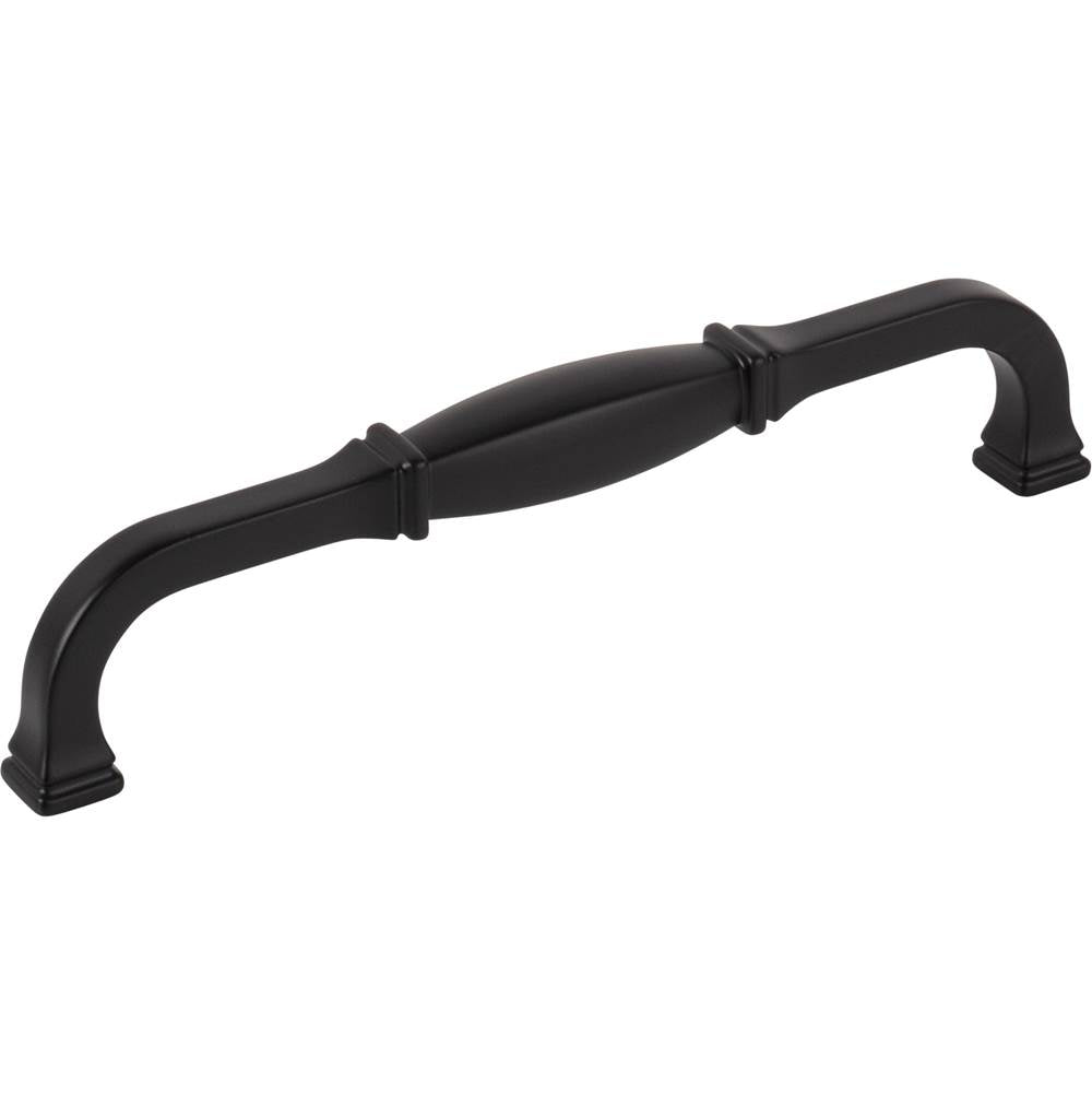 Jeffrey Alexander - 160 mm Center-to-Center Matte Black Audrey Cabinet Pull - Matte Black